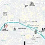 Charming French Style With Eiffel Tower View Prime Location Near Attractions Apartament